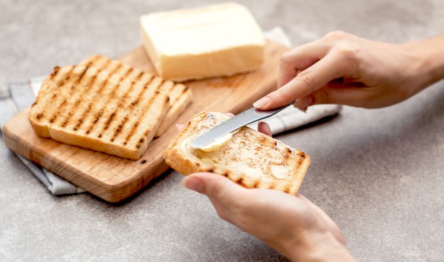 Kann man Butter essen, wenn man Gicht hat?